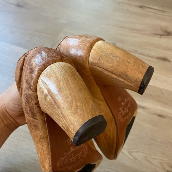 Salpy Geneva Bootie size 8 gorgeous soft leather sculpted & stitched - Picture 8 of 12